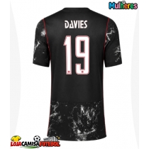 Camisa de Futebol Canadá Alphonso Davies #19 Equipamento Secundário Mulheres Mundo 2026 Manga Curta